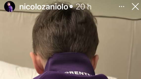 Zaniolo e il suo primo tifoso in maglia viola: ecco il figlio con il numero 17