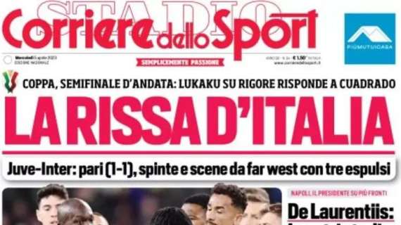 RASSEGNA STAMPA, Le prime pagine dei quotidiani