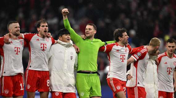 CHAMPIONS, Passa il Bayern. City-Real ai supplementari