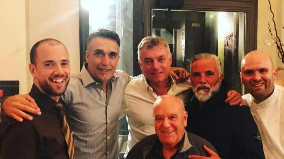 FOTO, Batistuta è a Firenze: e a Coverciano...