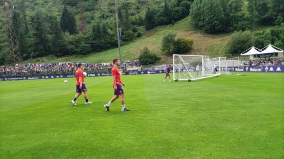 MOENA, Jovic e Nastasic si allenano a parte