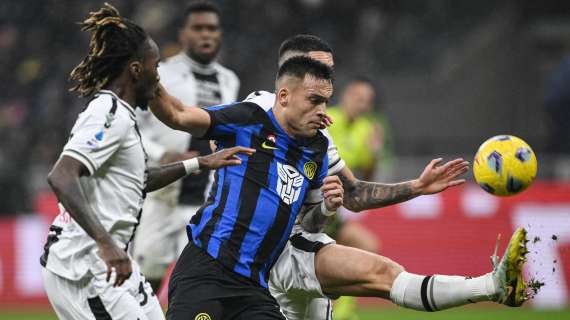 SERIE A, Inter travolge Udinese: a San Siro finisce 4-0