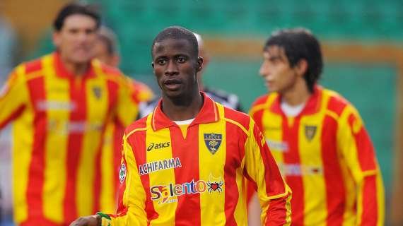 LECCE, Papa Waigo termina in anticipo l'allenamento