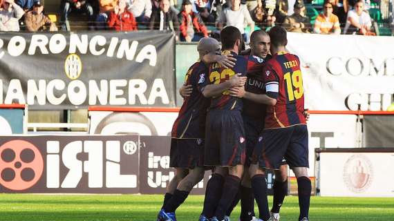 COPPA ITALIA, Avanti Bologna e Catania