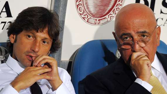 MILAN, Galliani incontra la squadra e Leonardo