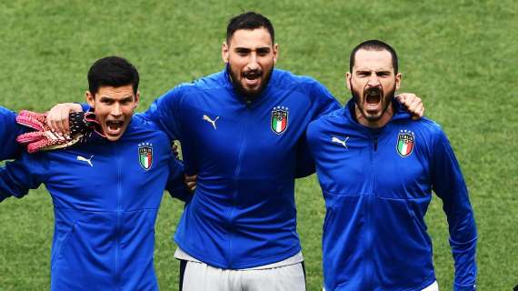 BONUCCI, Spiegherà perché l'Italia non si inginocchia