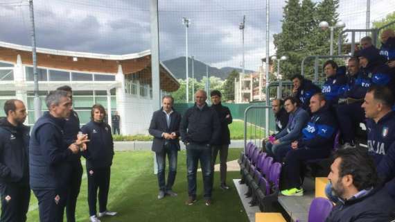 FOTO, La lezione di Sousa a Brocchi & Co.