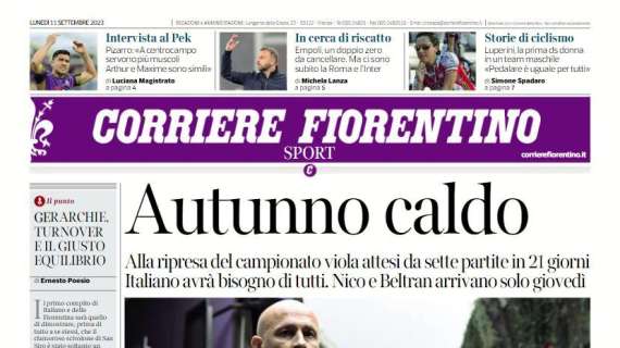 RASSEGNA STAMPA, Le prime pagine dei quotidiani