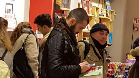 FOTO FV, Saponara a far compere alla Feltrinelli