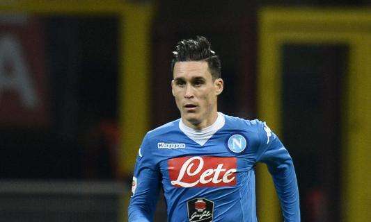 NAPOLI, Pericolo Callejon: quando vede viola segna