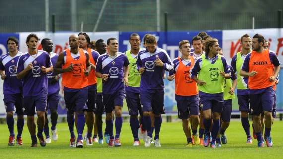 FIORENTINA, Il programma di oggi