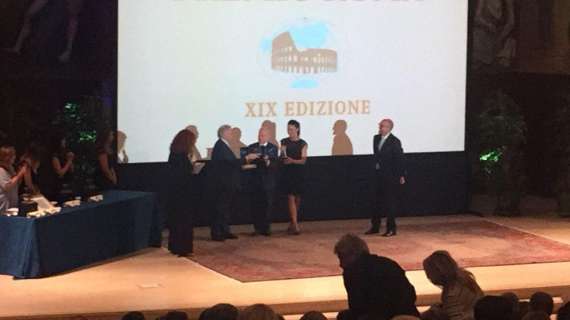 FOTO FV, Letta consegna a DDV il 19° Premio Roma