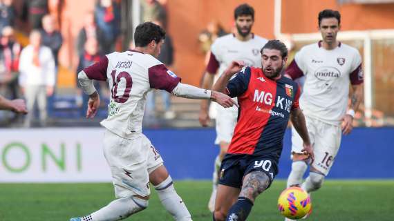 GENOA-TORINO, Di misura i rossoblù: finisce 1-0