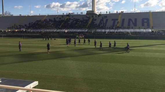 FRANCHI, Allenamento finito, Borja e Maxi sono ko