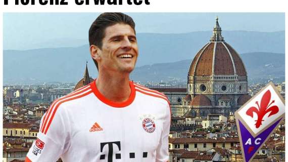 BILD, L'artistico saluto a Mario Gomez