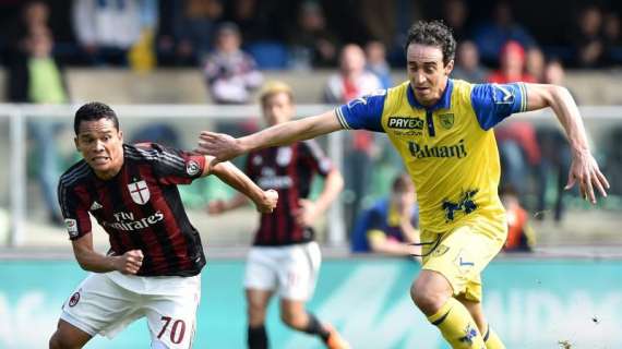 SERIE A, Chievo-Milan finisce a reti bianche