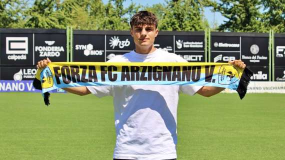 Il difensore Riccardo Spaggiari va in prestito all'Arzignano Valchiampo: la nota
