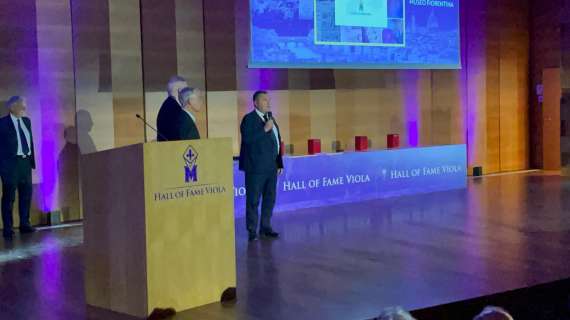 FOTO FV, Barone alla Hall of Fame: "Prossima al Viola Park"