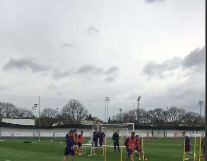 FOTO, Fiorentina di nuovo al lavoro nel pomeriggio