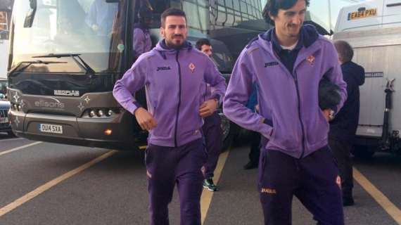 W.H.LANE, La Fiorentina arrivata ora allo stadio