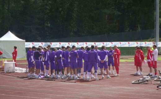 CORTINA, Iniziato l'allenamento, squadra nel bosco