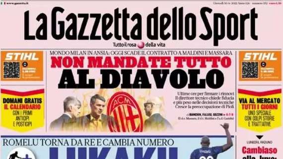 RASSEGNA STAMPA, Le prime pagine dei giornali