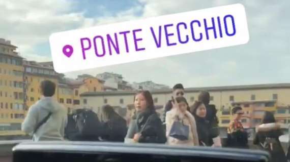 OLIVERA, Musica latina al volante sul Ponte Vecchio