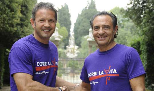 Mihajlovic e Prandelli, testimonial di Corri La Vita