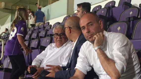 FOTO FV, Rogg e Corvino seduti in tribuna al Franchi