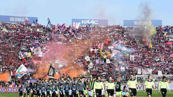 TIFOSI, Per ora 1200 in arrivo da Bologna domenica