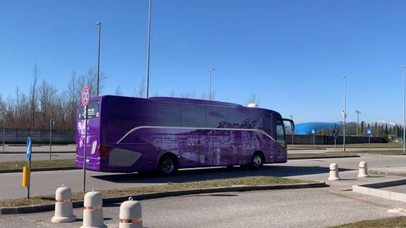 VIDEO FV, Fiorentina arrivata alla Dacia Arena