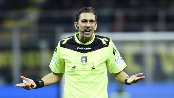 SERIE A, Arbitri del 29° turno: a Tagliavento Juve-Samp