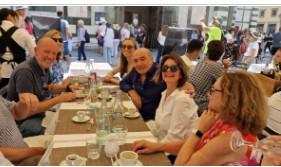 Commisso e Firenze, un amore nato con Catherine e rafforzato a tavola