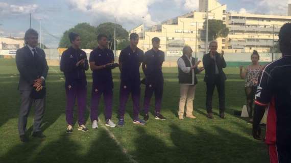 FOTO FV, Antognoni e i viola al torneo legalità