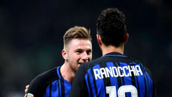 INTER, 2-0 al Benevento: gol di Skriniar e Ranocchia