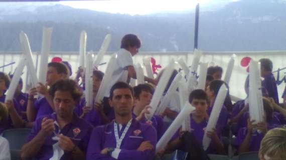 CORTINA, I bambini del Campus viola fanno il tifo e...