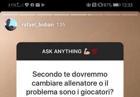 BOBAN JR, Il problema del Milan ora è l'allenatore