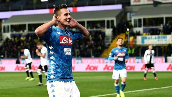 SERIE A, Il Napoli vince con un poker a Parma