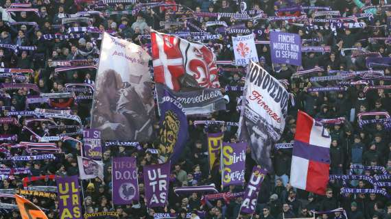 Mille tifosi viola a S.Siro: la Fiesole non lascia sola la Fiorentina nemmeno di lunedì