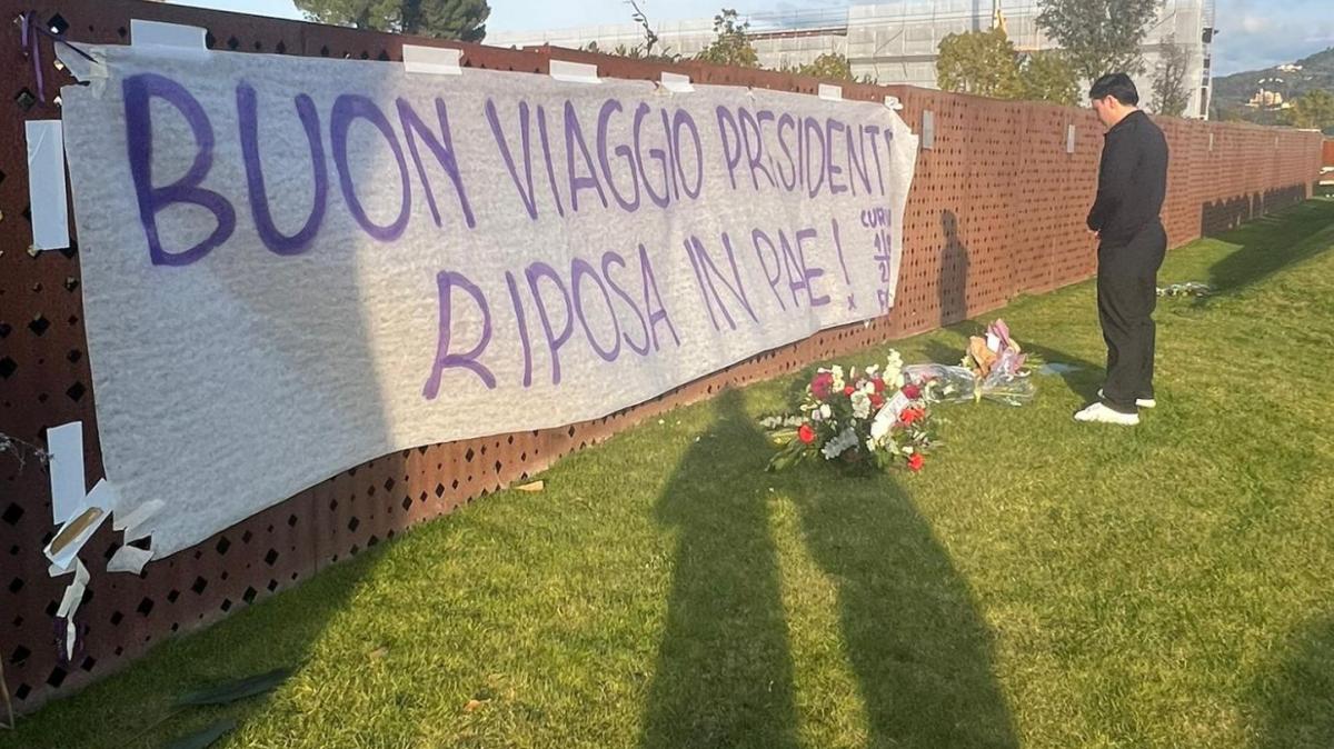 Giuseppe Barone al Viola Park per Commisso: "Ha fatto tanto per noi"