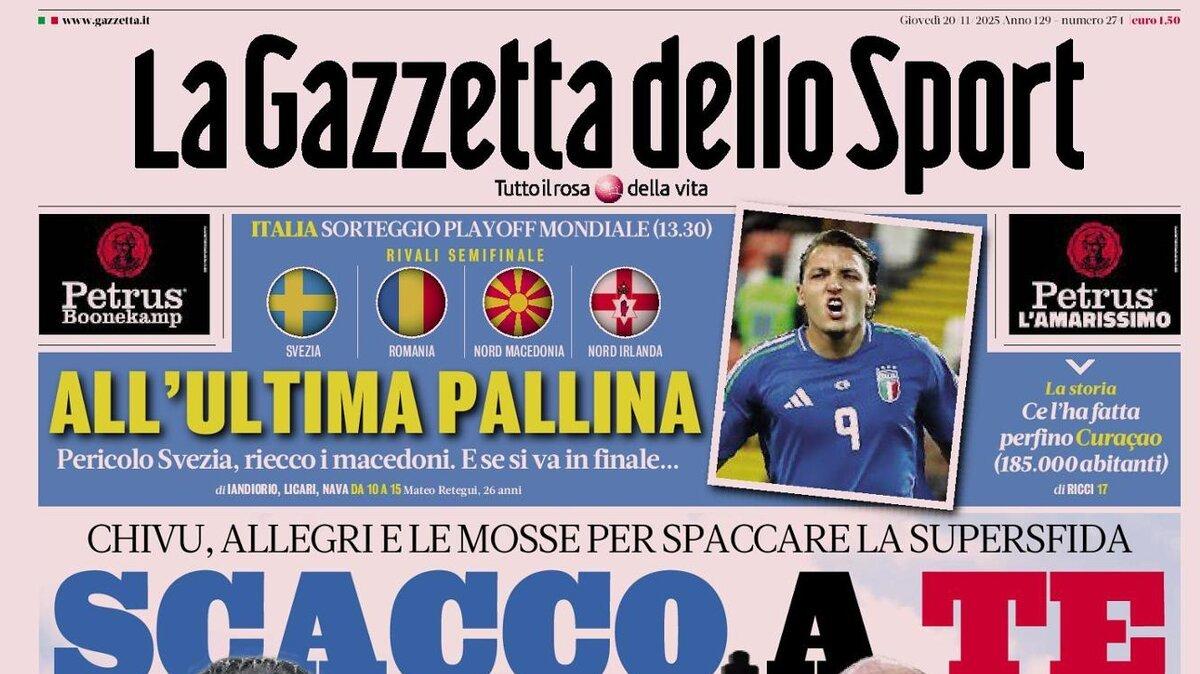 Rassegna stampa, ecco le prime pagine dei quotidiani sportivi in edicola