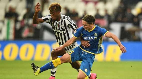 SERIE A, Juve ko in casa 1-0 contro l'Udinese