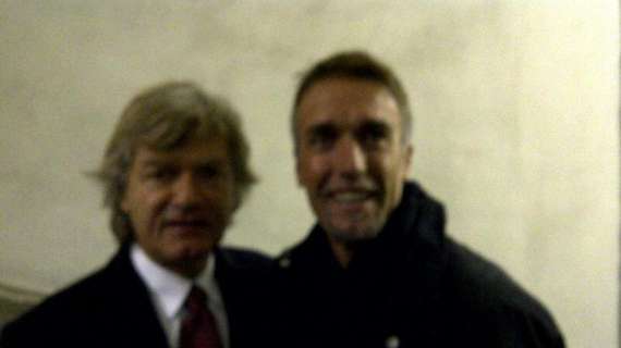 FOTO FV, Bati alla HoF. Con lui Antognoni