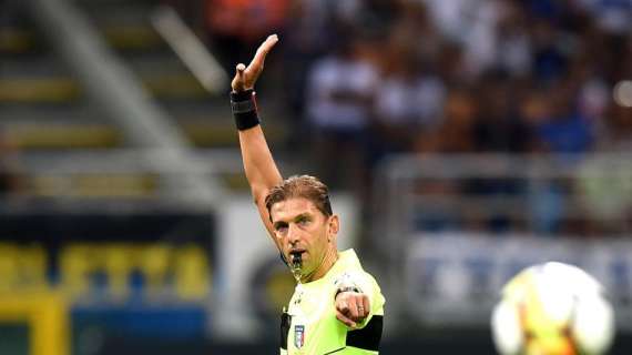 SERIE A, Gli arbitri per il 18° turno