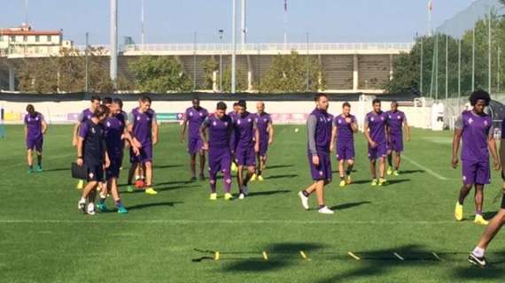 FOTO-VIDEO FV, La rifinitura viola: c'è Vecino