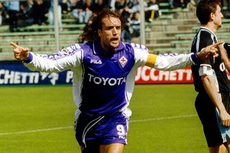 "AMARCORD", Fantastica doppietta di Batistuta... ma l'argentino non esulta