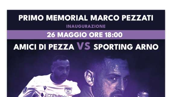 Marco Pezzati, oggi il primo Memorial: dalle 18 allo Sporting Arno di Scandicci