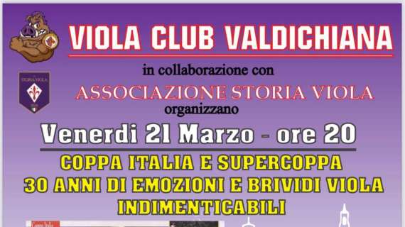 Venerdì 21 una cena per ricordare le coppe del 1996: ecco l'orario e la località