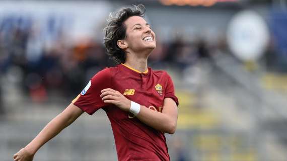 SERIE A FEMMINILE, La Roma vince e comanda da sola