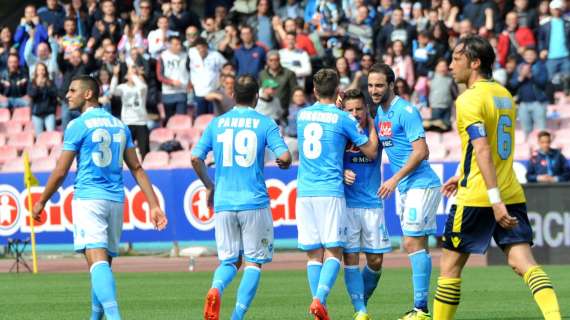 NAPOLI, Sofferto 2-2 in casa contro l'Empoli